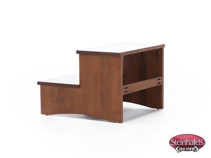 witmer furniture brown step stool  image   