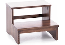 witmer furniture brown step stool   