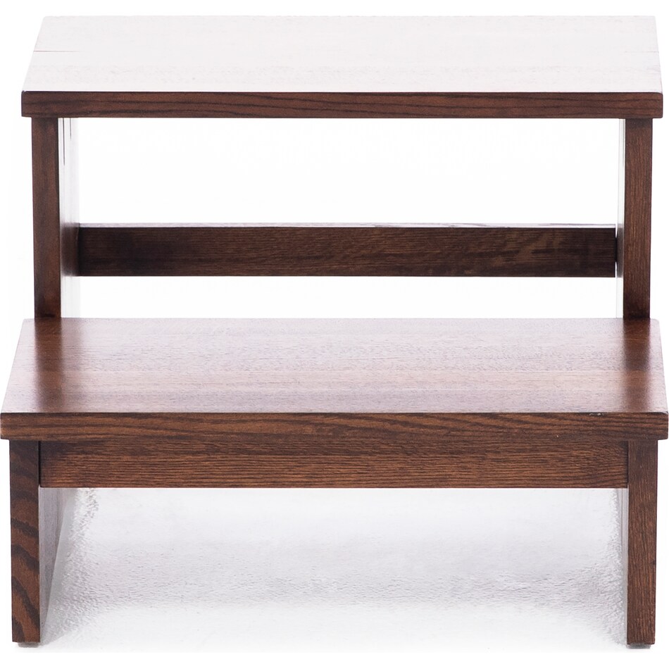 witmer furniture brown step stool   