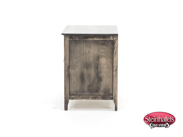witmer furniture brown three drawer  image   