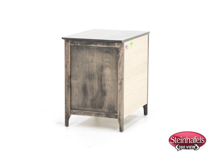 witmer furniture brown three drawer  image   