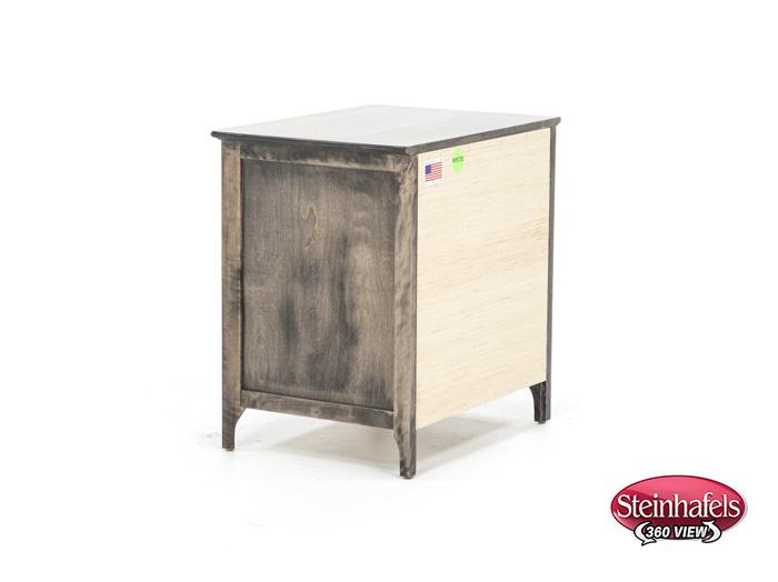 witmer furniture brown three drawer  image   
