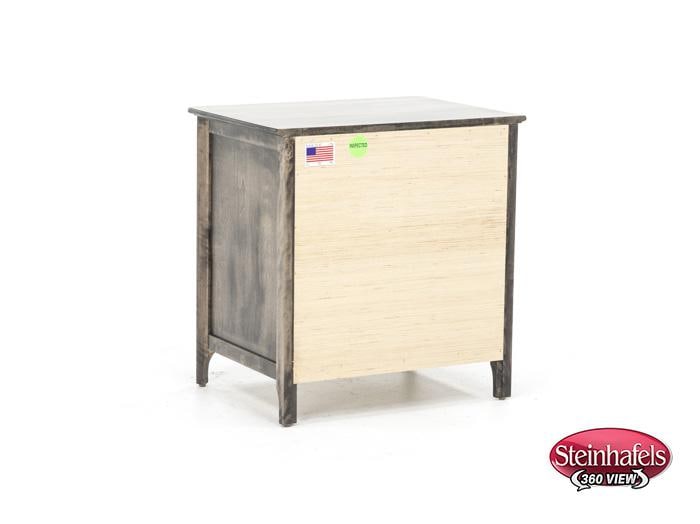 witmer furniture brown three drawer  image   