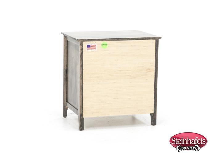 witmer furniture brown three drawer  image   
