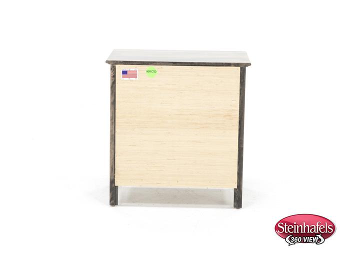 witmer furniture brown three drawer  image   