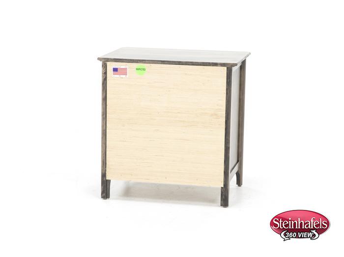witmer furniture brown three drawer  image   