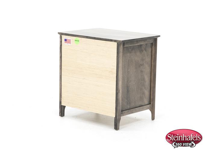 witmer furniture brown three drawer  image   