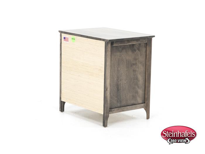 witmer furniture brown three drawer  image   