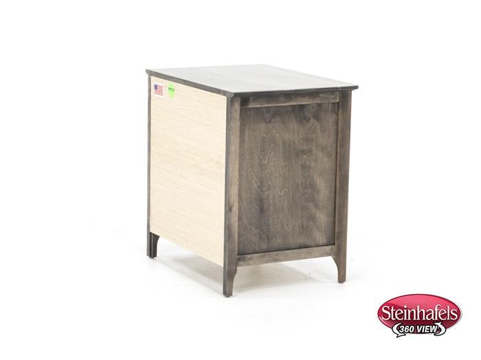 witmer furniture brown three drawer  image   