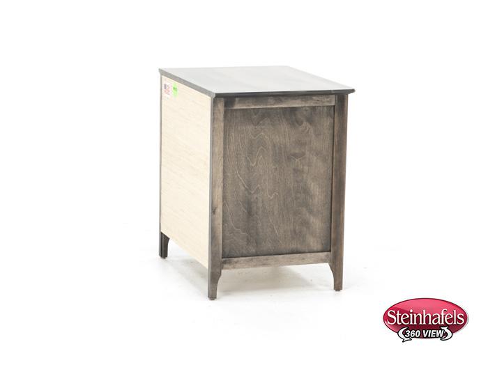 witmer furniture brown three drawer  image   