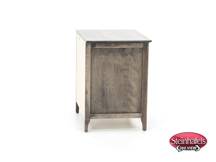 witmer furniture brown three drawer  image   