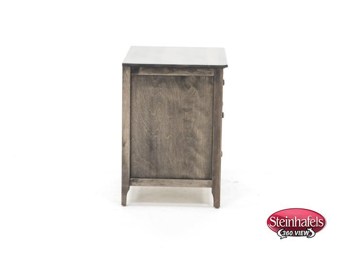witmer furniture brown three drawer  image   