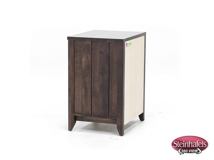 witmer furniture brown three drawer  image   