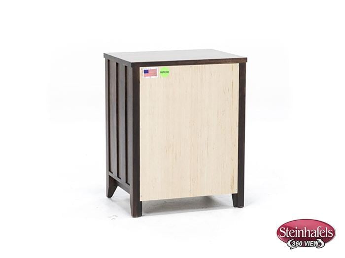 witmer furniture brown three drawer  image   