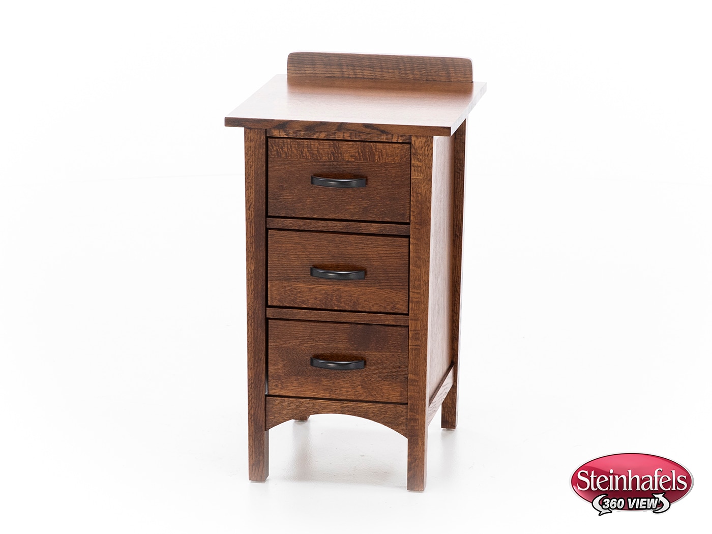 witmer furniture brown three drawer  image   