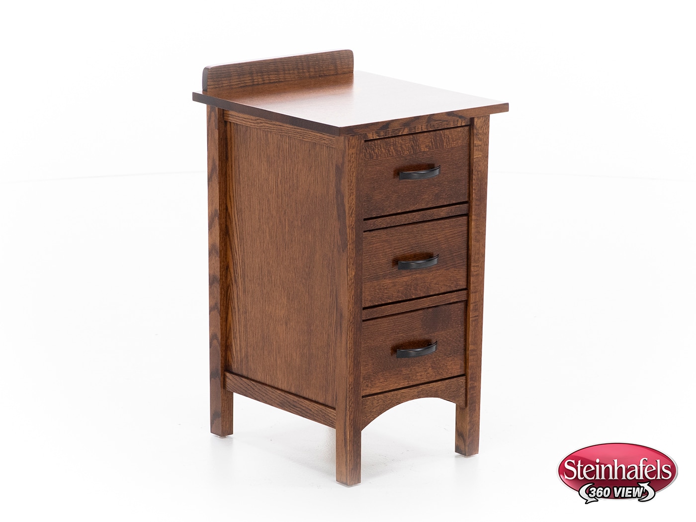 witmer furniture brown three drawer  image   