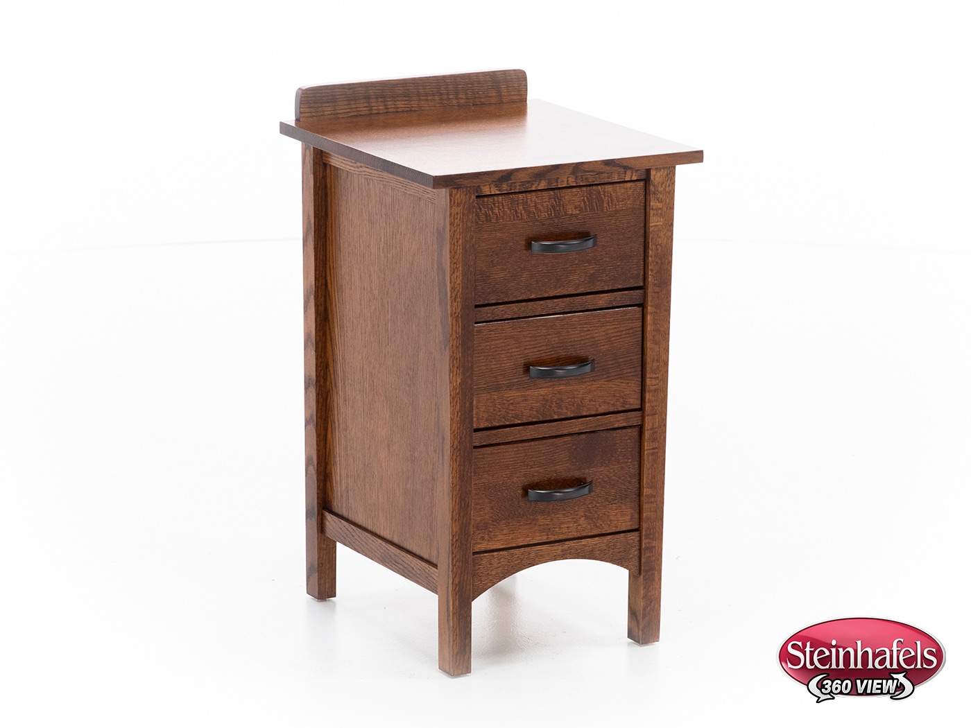 witmer furniture brown three drawer  image   