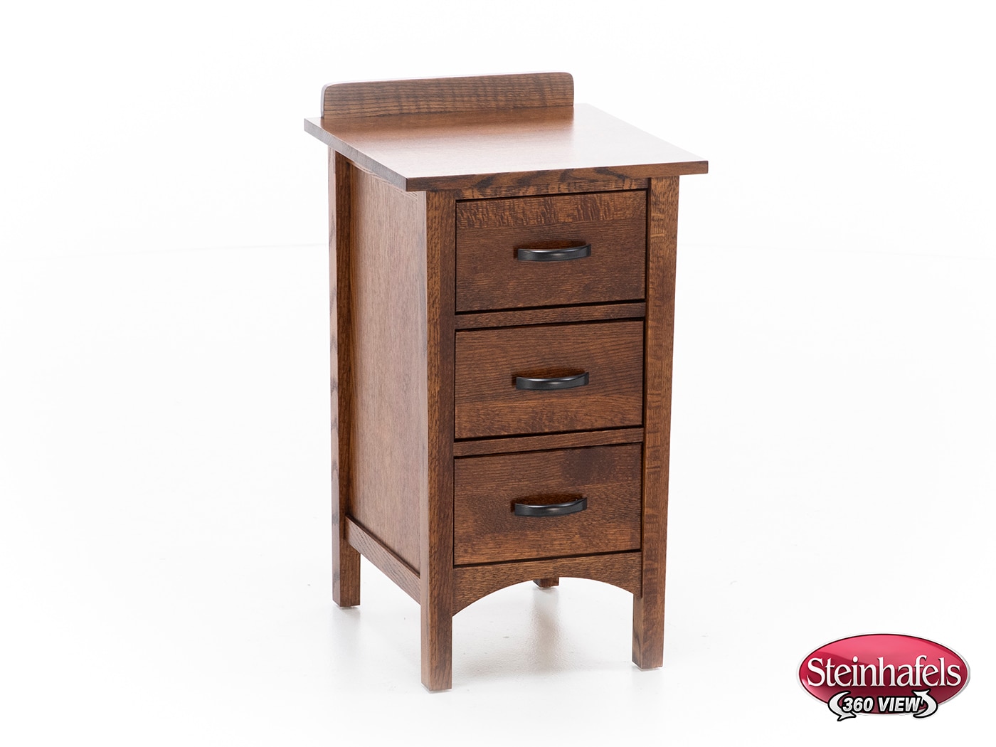 witmer furniture brown three drawer  image   