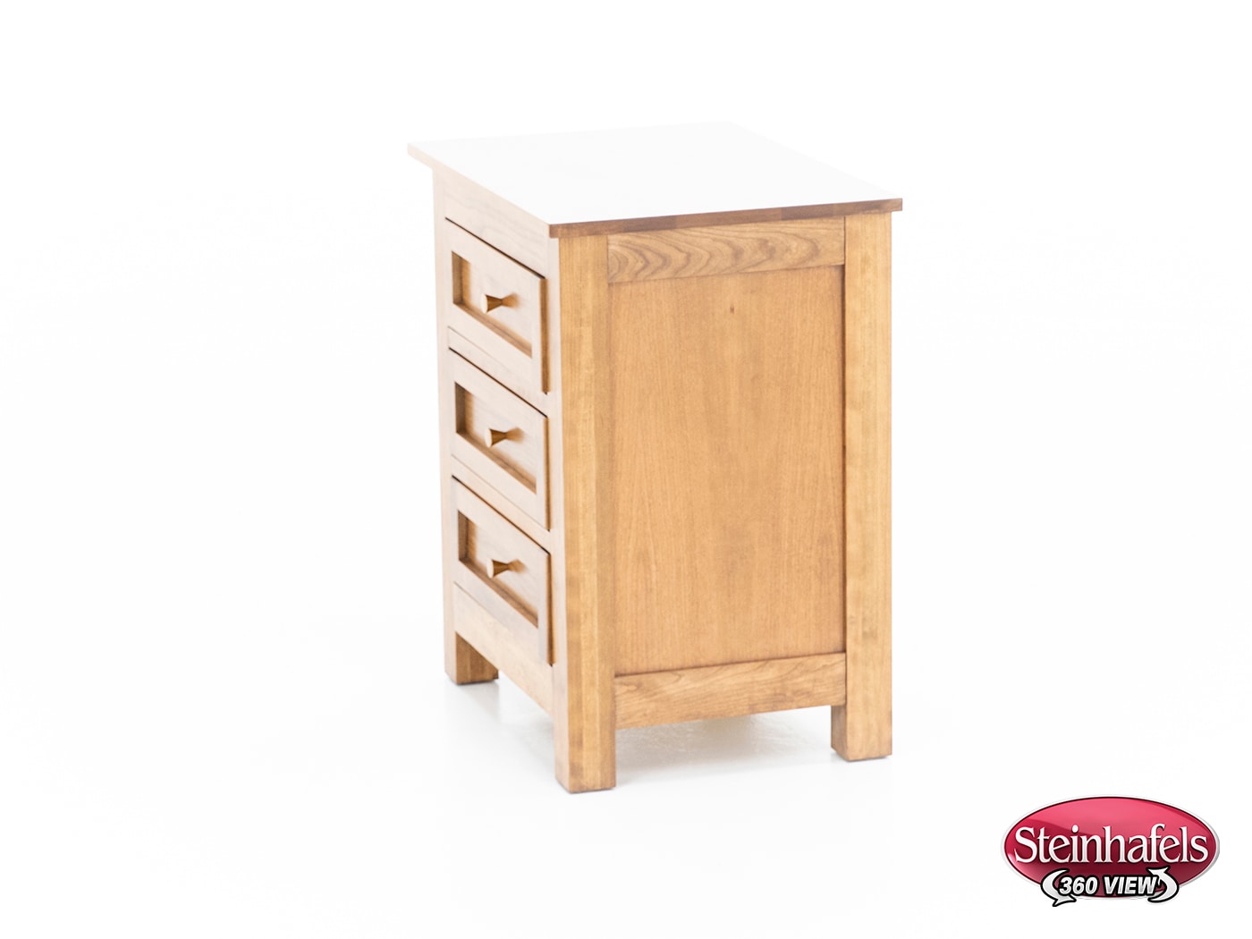 witmer furniture brown three drawer  image   