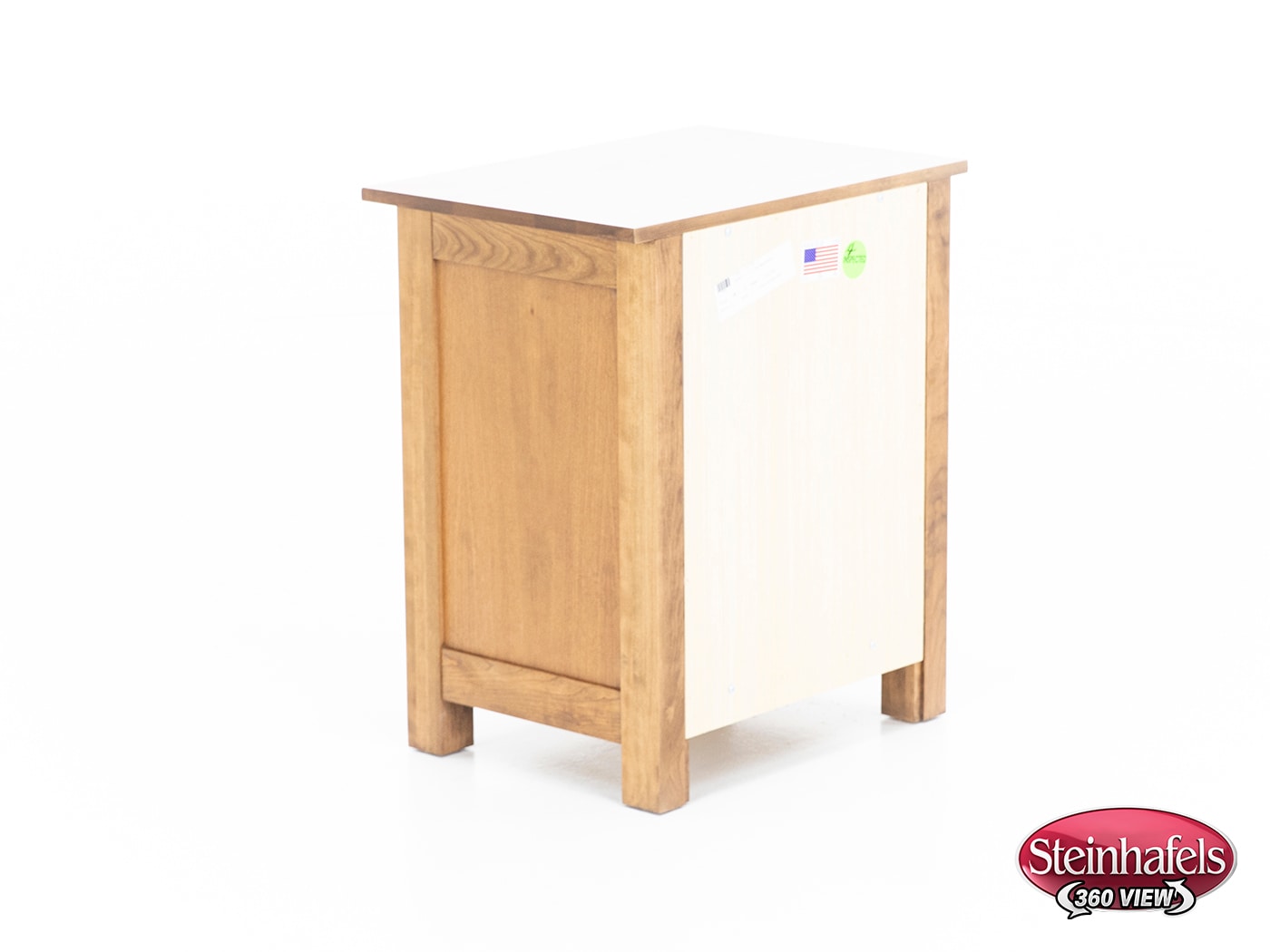 witmer furniture brown three drawer  image   