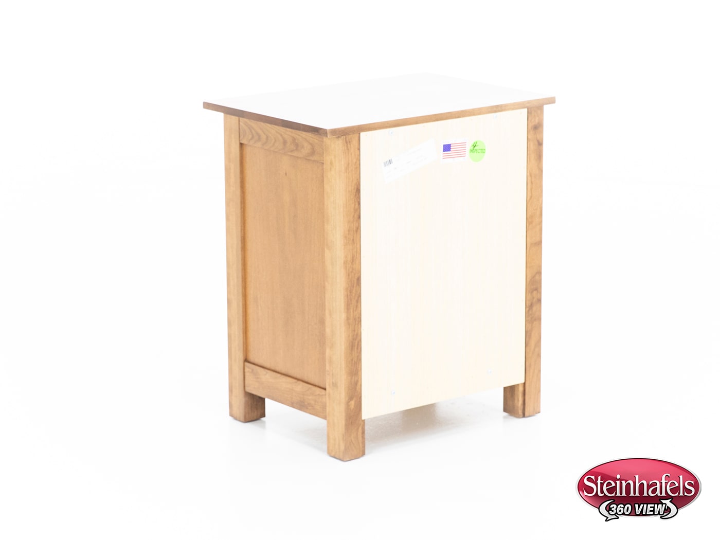 witmer furniture brown three drawer  image   