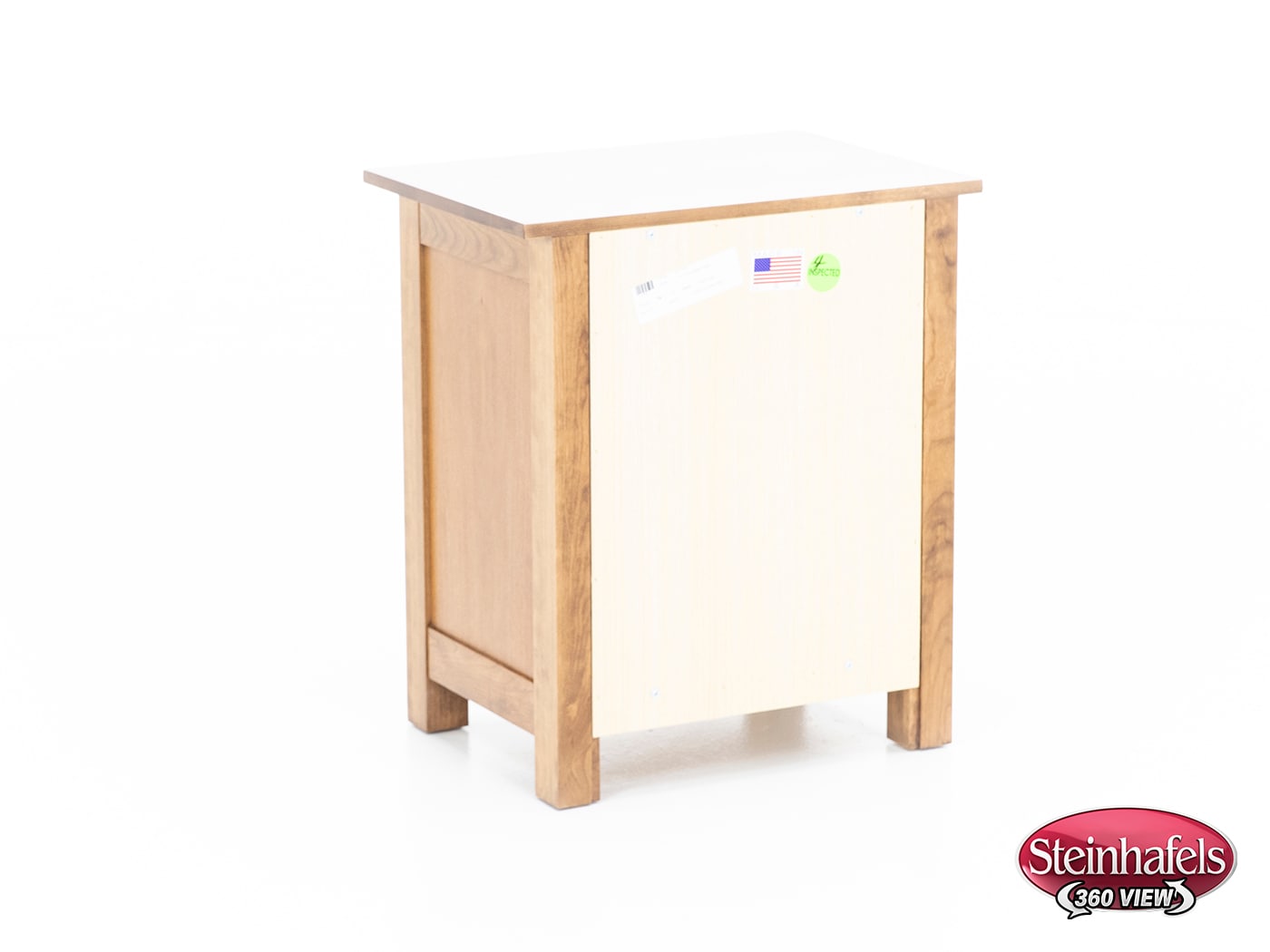 witmer furniture brown three drawer  image   