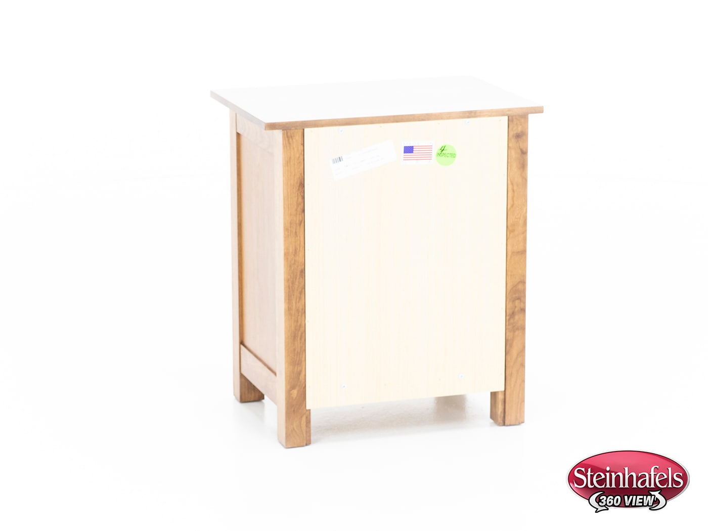 witmer furniture brown three drawer  image   