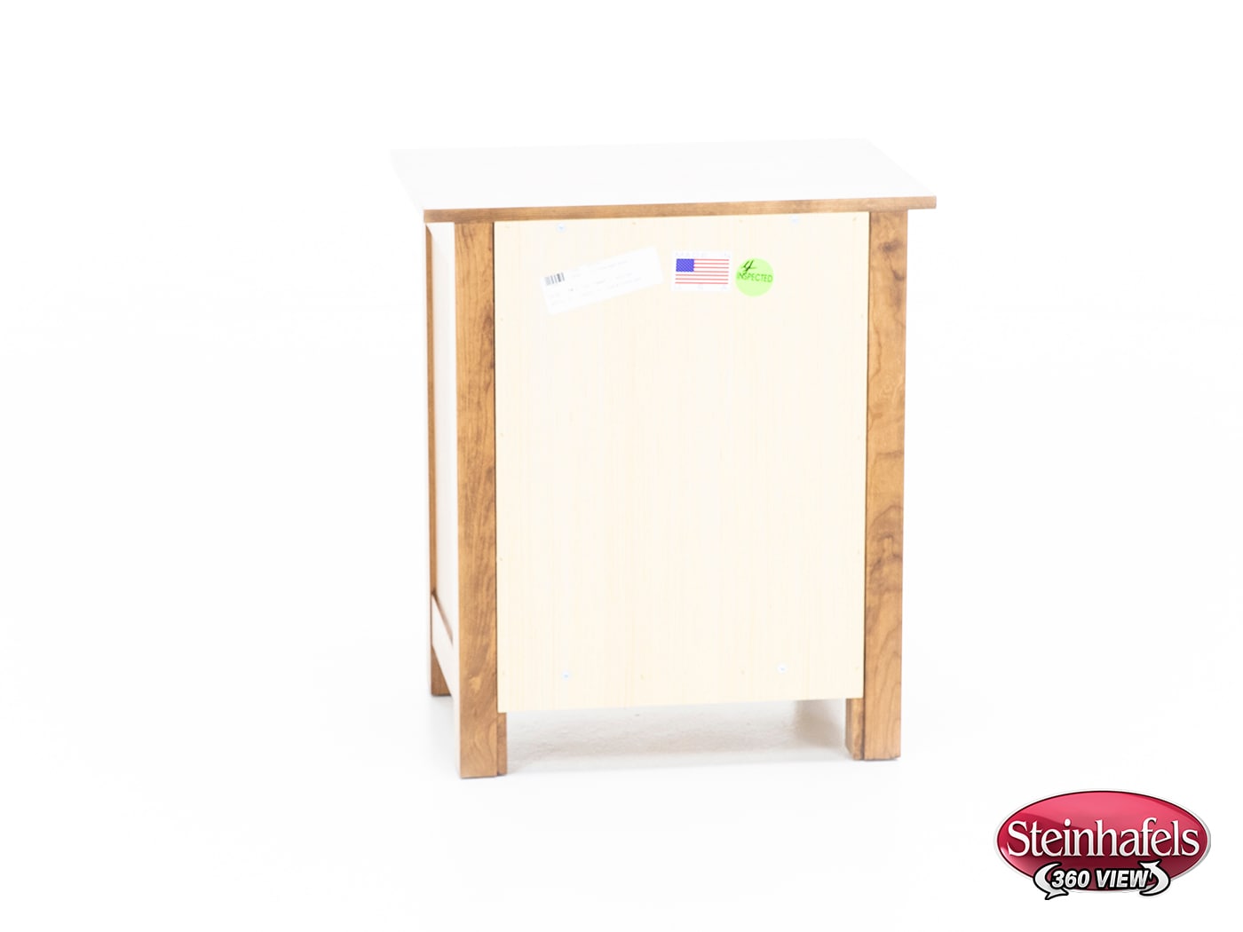 witmer furniture brown three drawer  image   