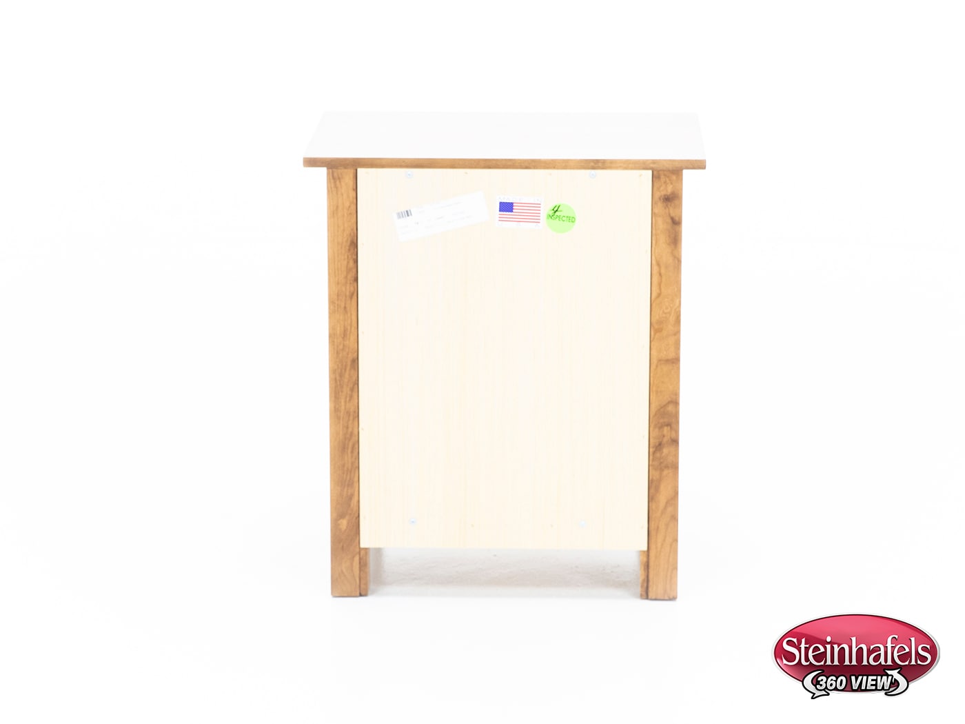 witmer furniture brown three drawer  image   