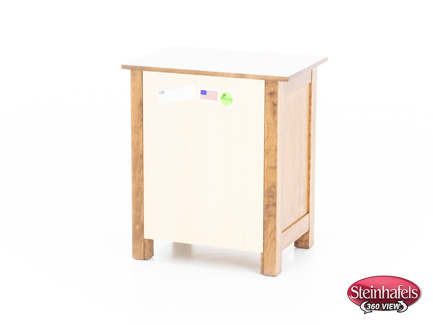 witmer furniture brown three drawer  image   