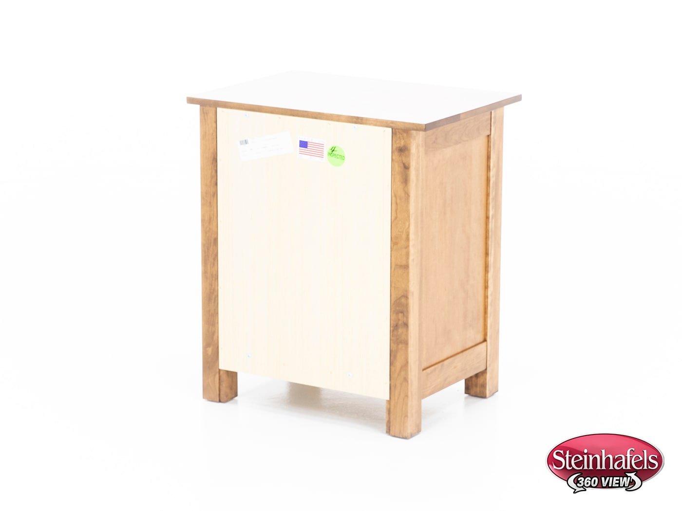 witmer furniture brown three drawer  image   