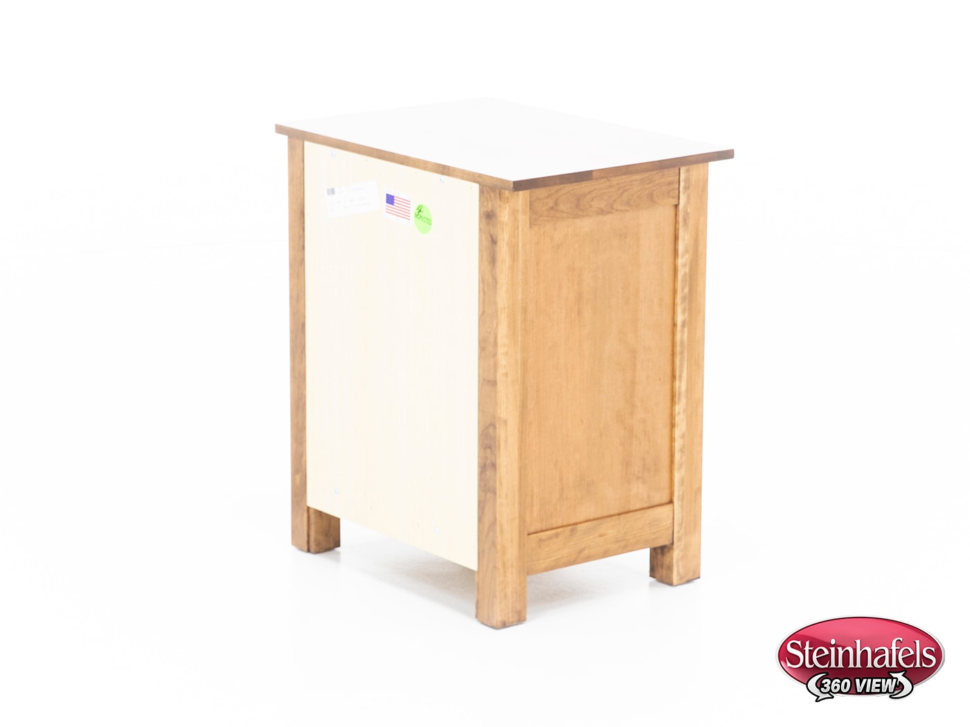 witmer furniture brown three drawer  image   
