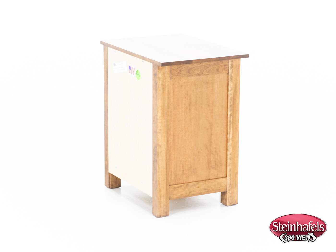 witmer furniture brown three drawer  image   