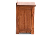 witmer furniture brown three drawer   