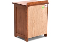 witmer furniture brown three drawer   