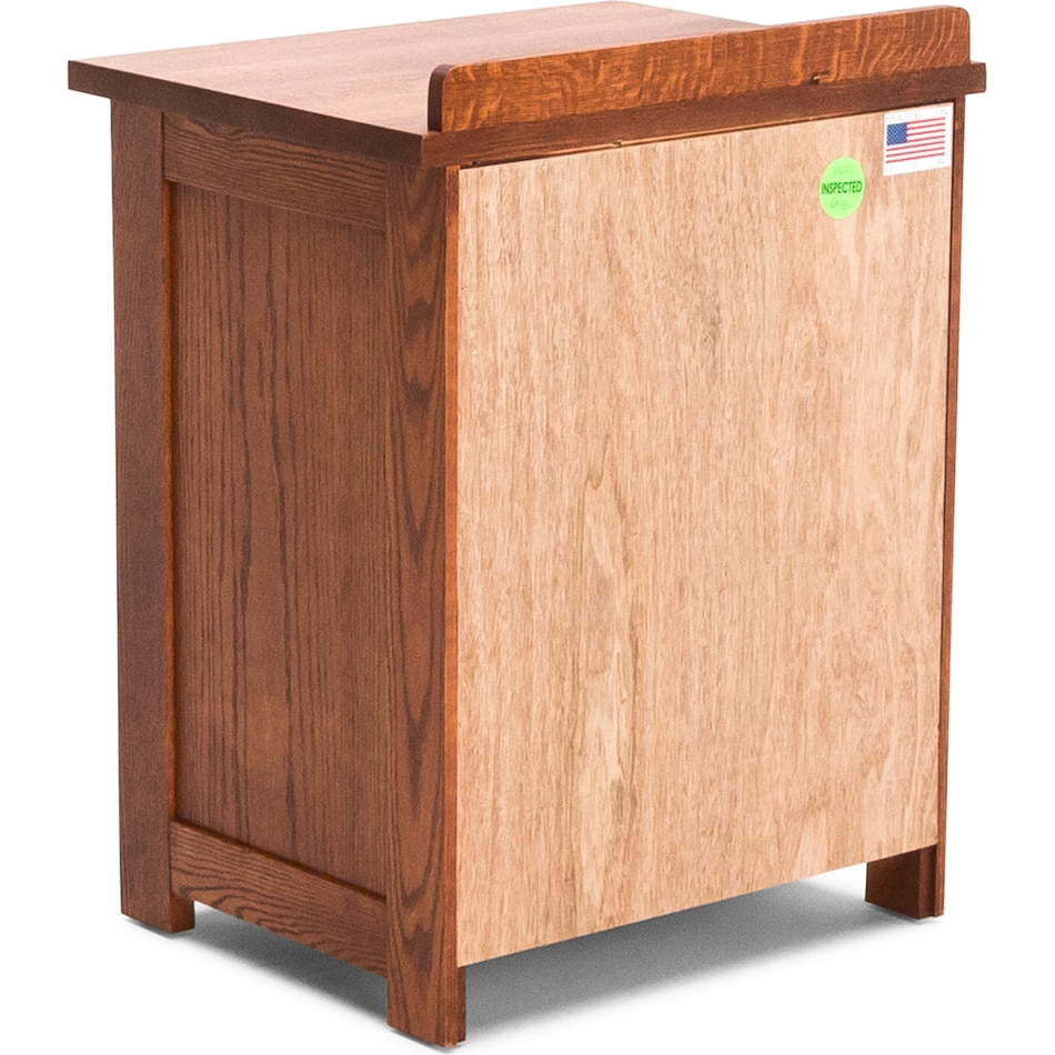 witmer furniture brown three drawer   