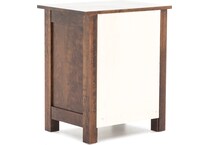 witmer furniture brown three drawer   