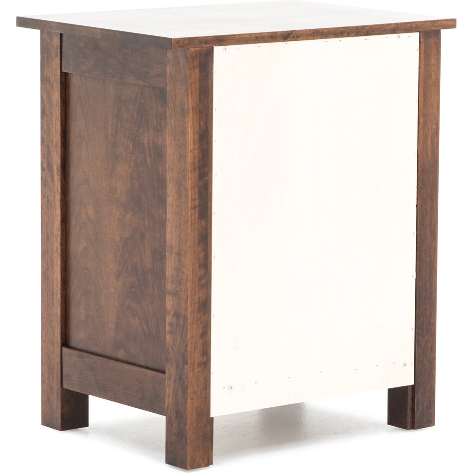 witmer furniture brown three drawer   