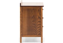 witmer furniture brown three drawer   