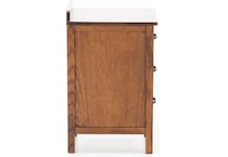 witmer furniture brown three drawer   