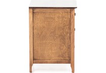 witmer furniture brown three drawer   