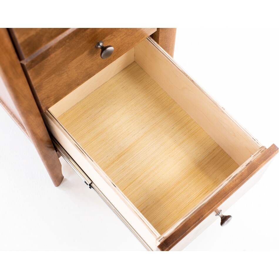 witmer furniture brown three drawer   