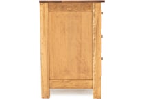 witmer furniture brown three drawer   