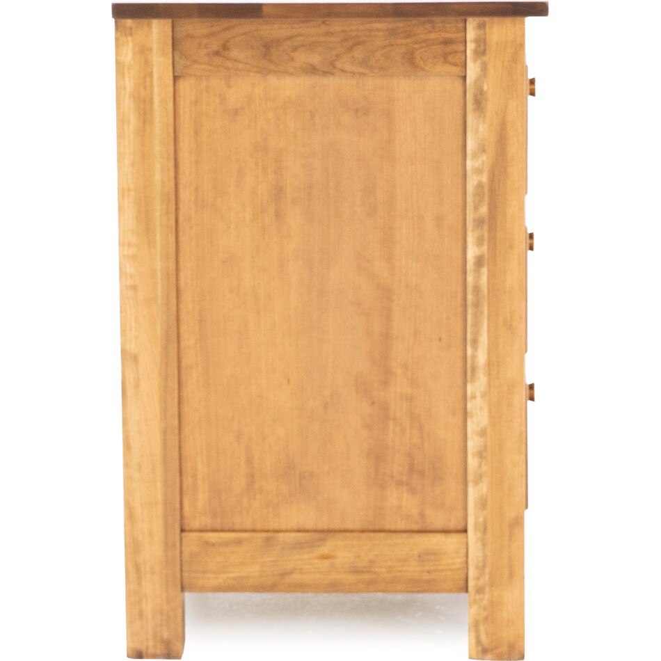 witmer furniture brown three drawer   