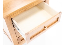 witmer furniture brown three drawer   