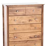 witmer furniture brown three drawer   