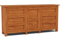 witmer furniture brown triple   
