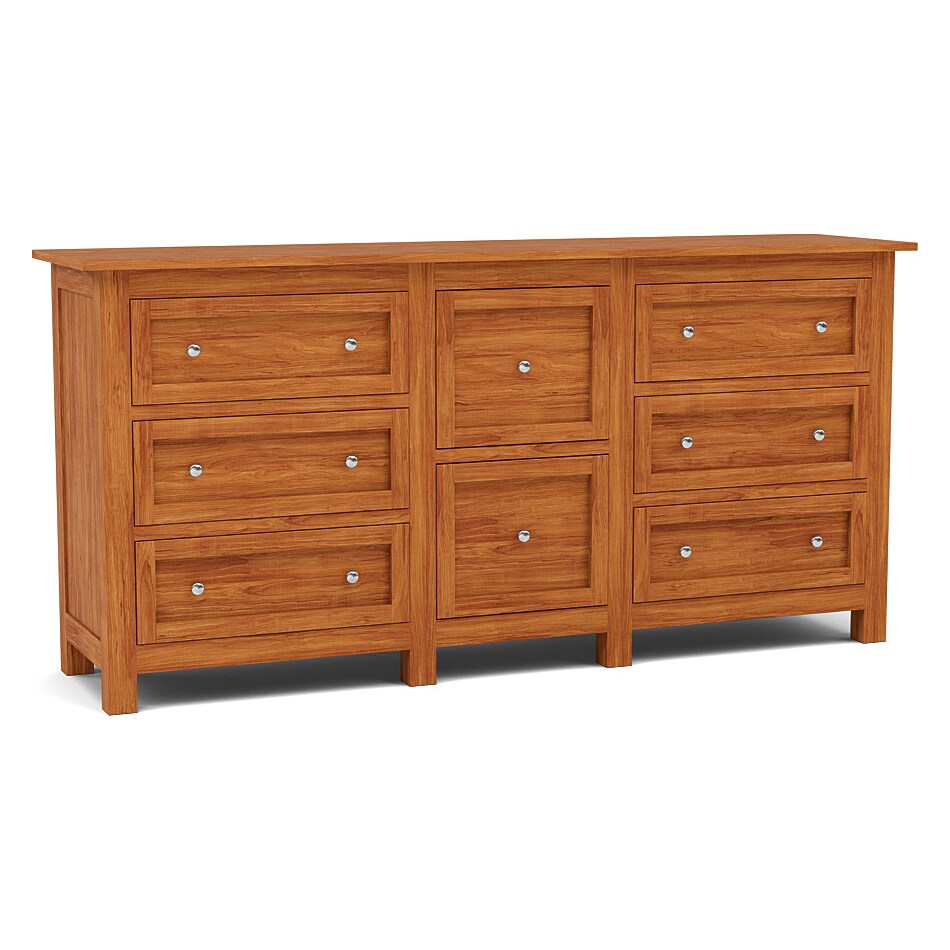 witmer furniture brown triple   