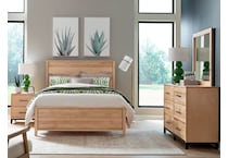 witmer furniture brown two drawer   