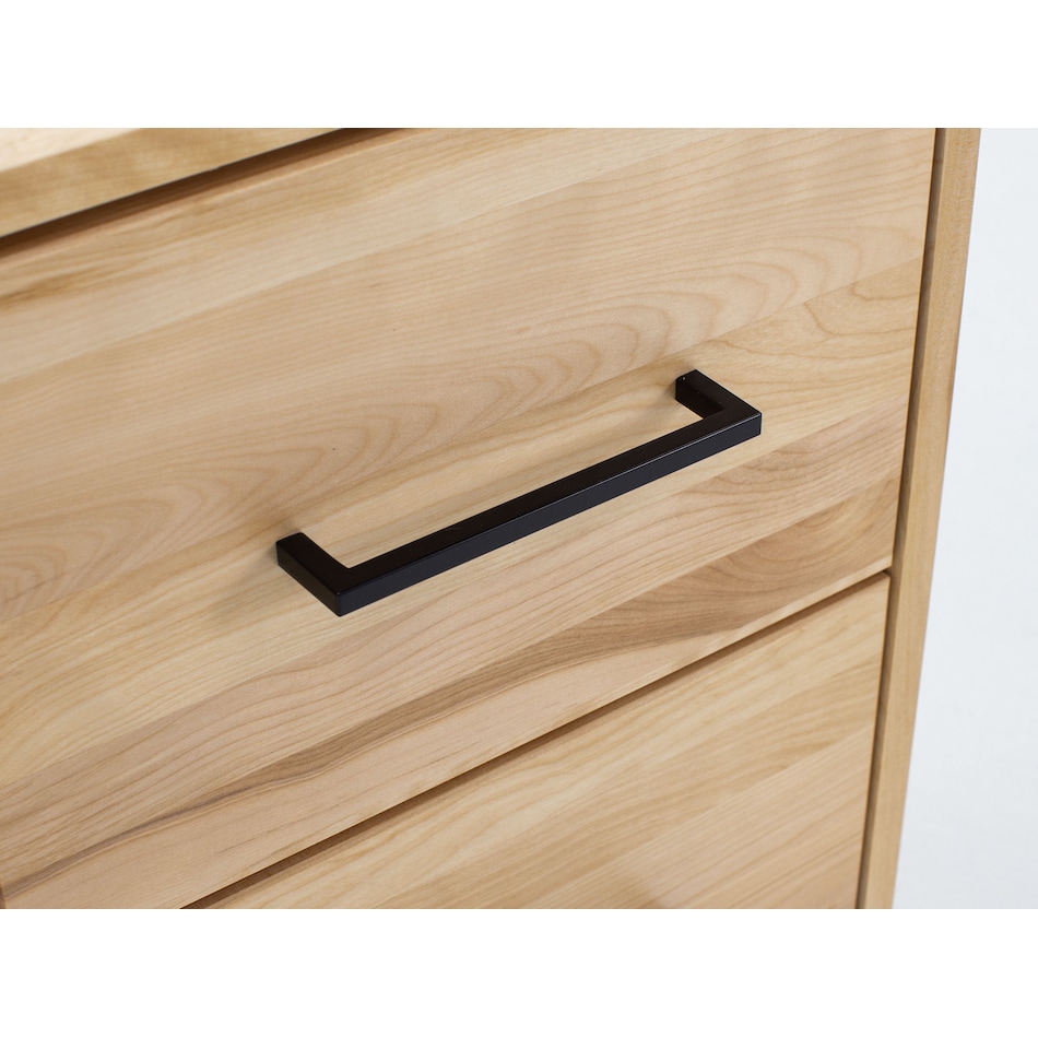 witmer furniture brown two drawer   